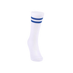 Athletic socks  - Double stripes white/blue