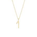 Number 1 Necklace