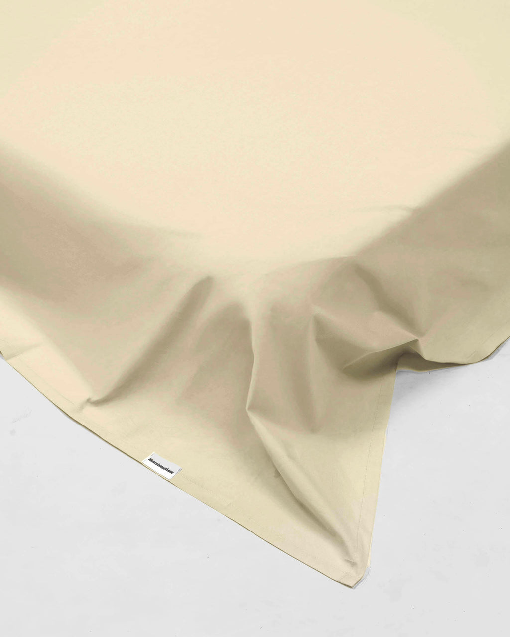Flat sheet - 200 threads percale (Light Yellow)