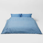 Pillowcase - 200 threads percale (Blue)