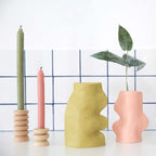 Vase en céramique Fluxo – Grand Vert Pistache