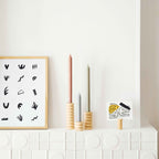 Totem Wooden Candle Holder - Short Nº 1