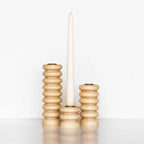 Totem Wooden Candle Holder - Short Nº 1
