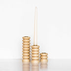 Totem Wooden Candle Holder - Medium Nº 1