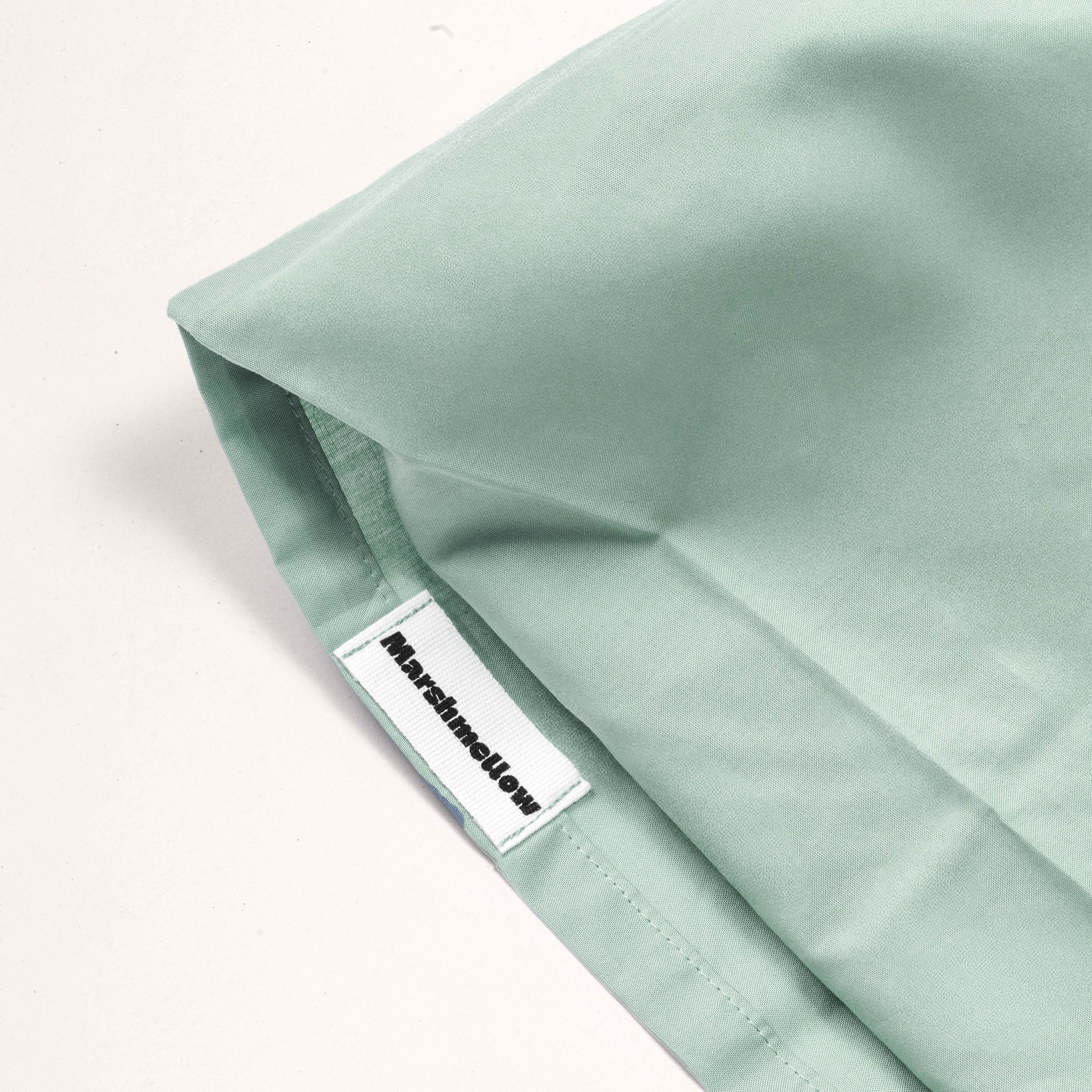 Pillowcase - 200 threads percale (Soft Green)