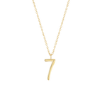 Number 7 Necklace