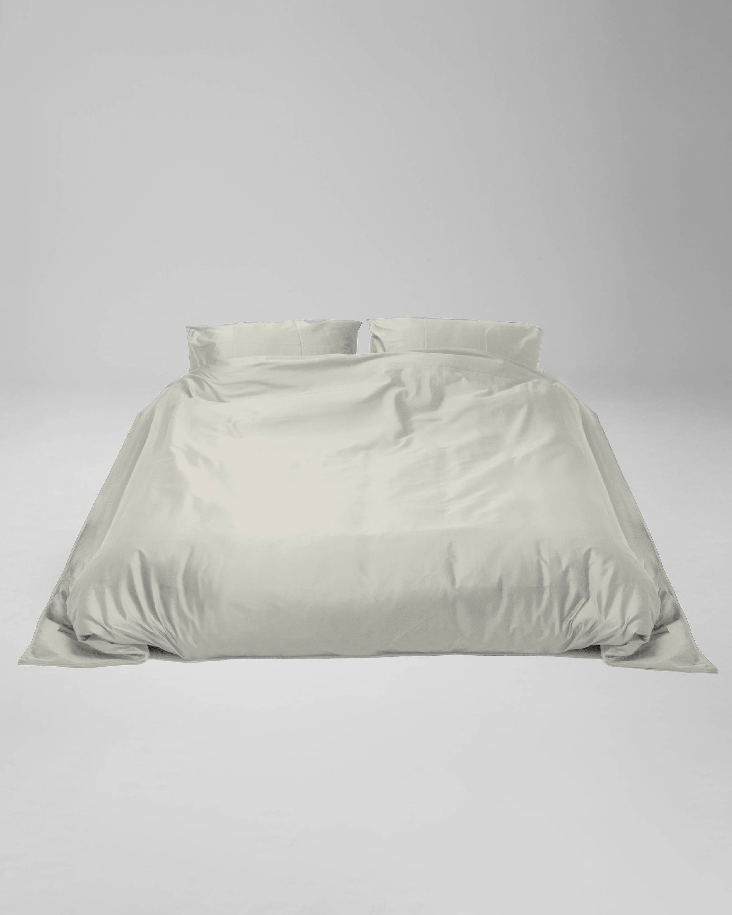 Pillowcase - 300 thread count sateen (Grey)