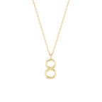 Number 8 Necklace