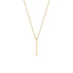 Collier avec lettre initiale I