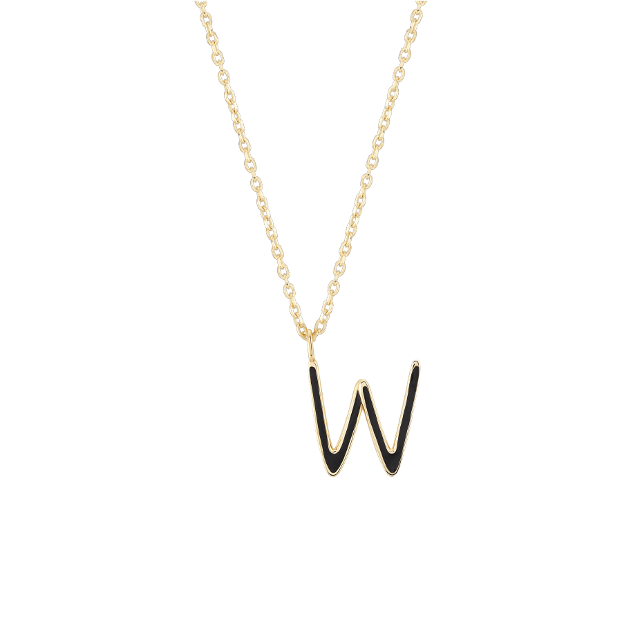 Collier Initial W