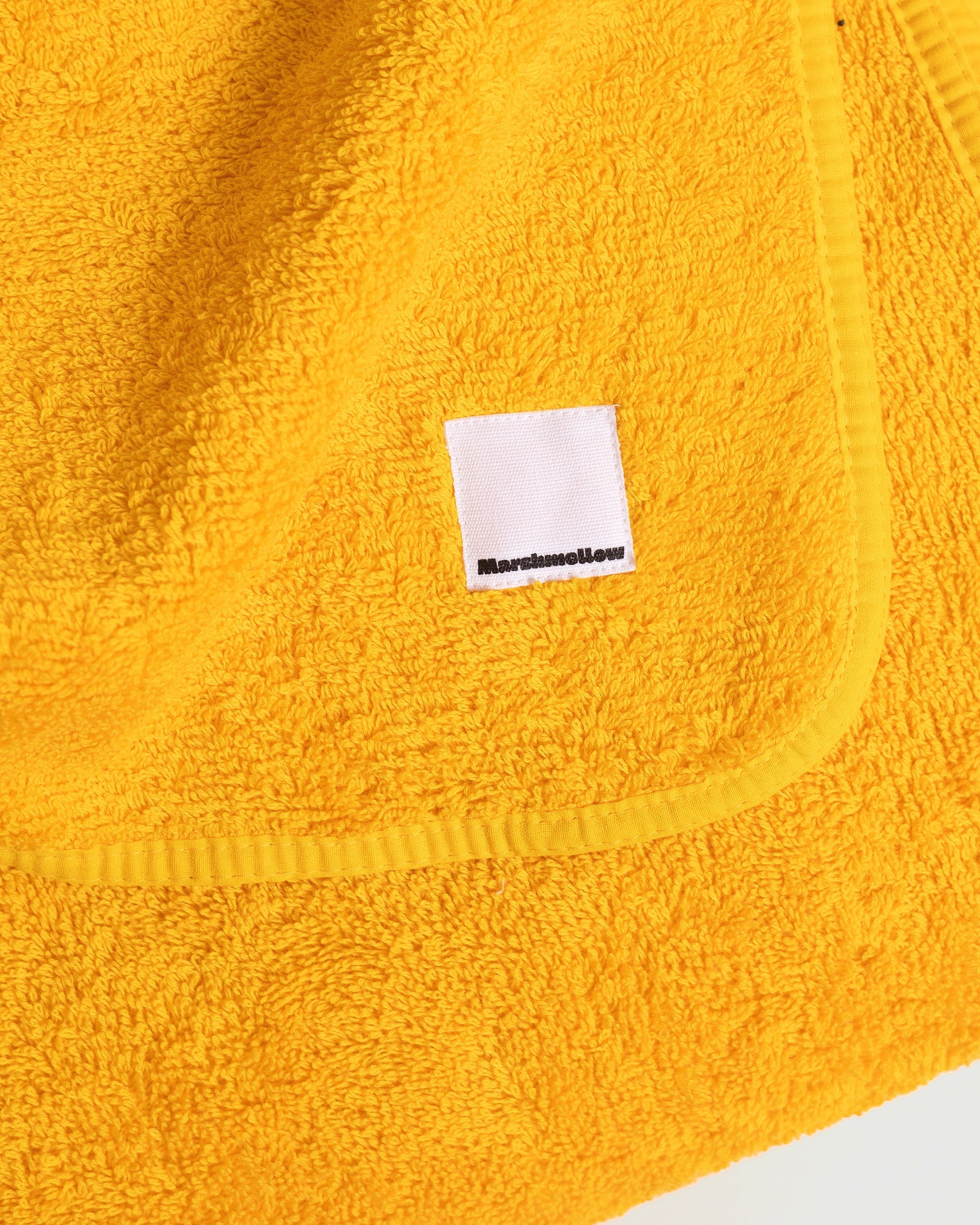 Serviette de bain épaisse (Jaune)