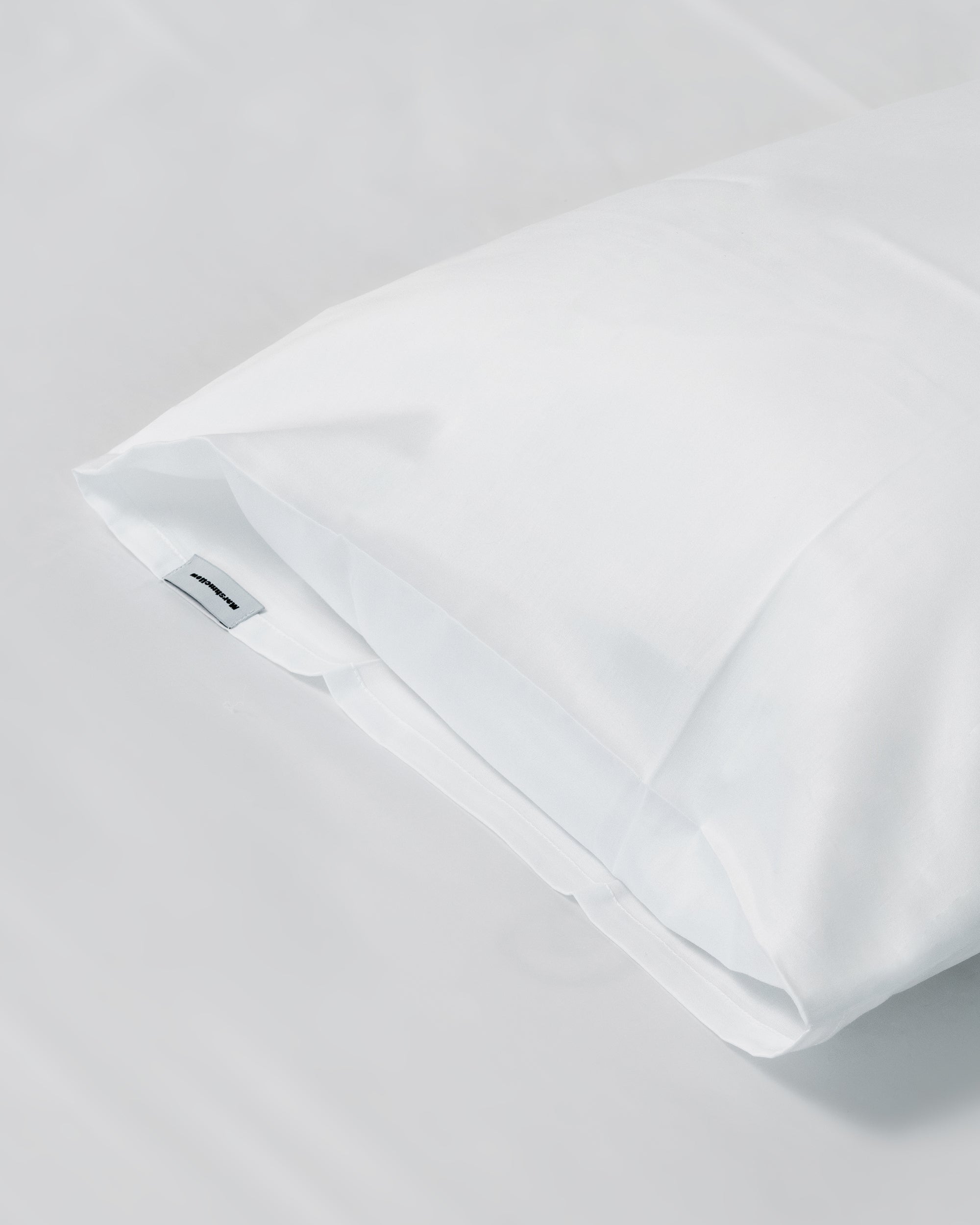Pillowcase - 400 threads percale (White)