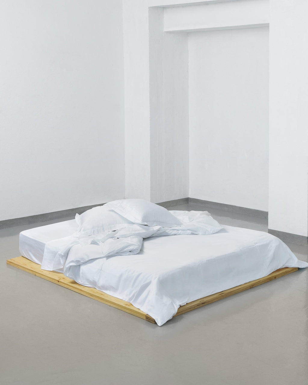 Duvet cover - 400 threads percale (White)