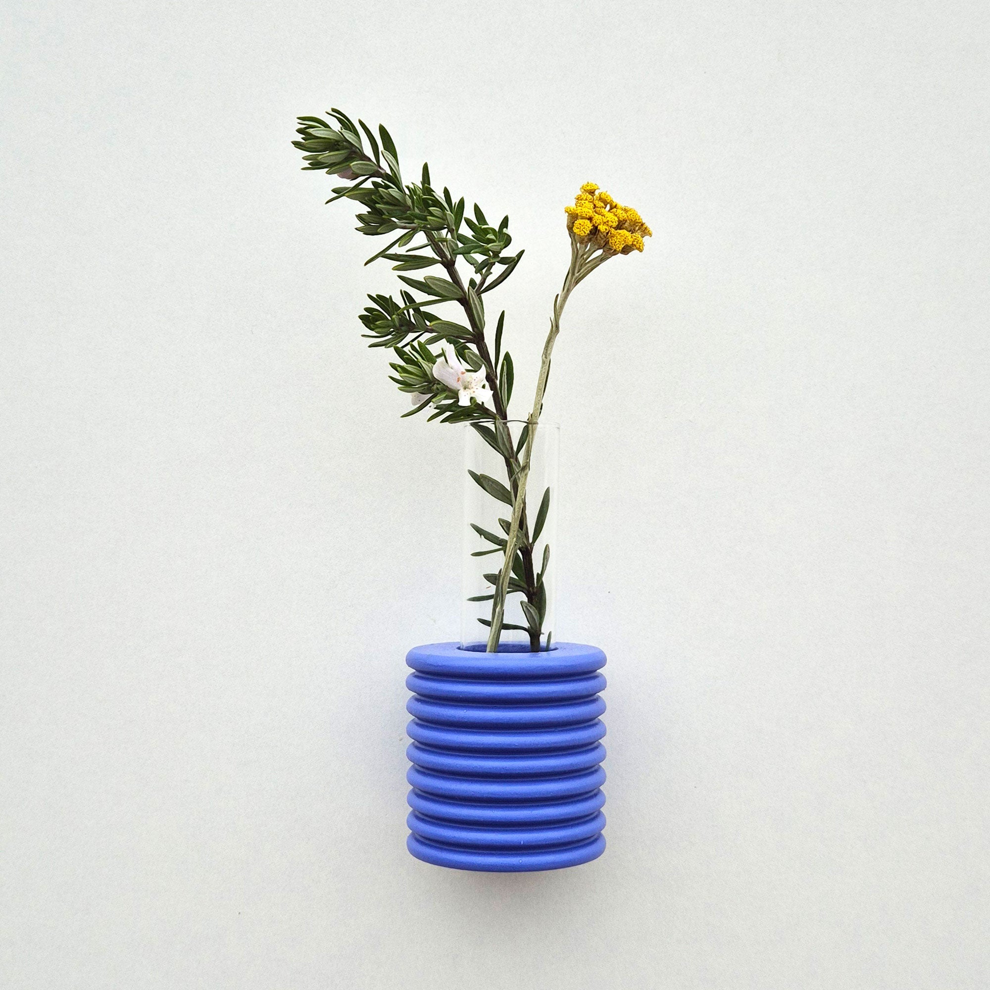 Modern Ribble Wooden Wall Vases | 7 Colour Options