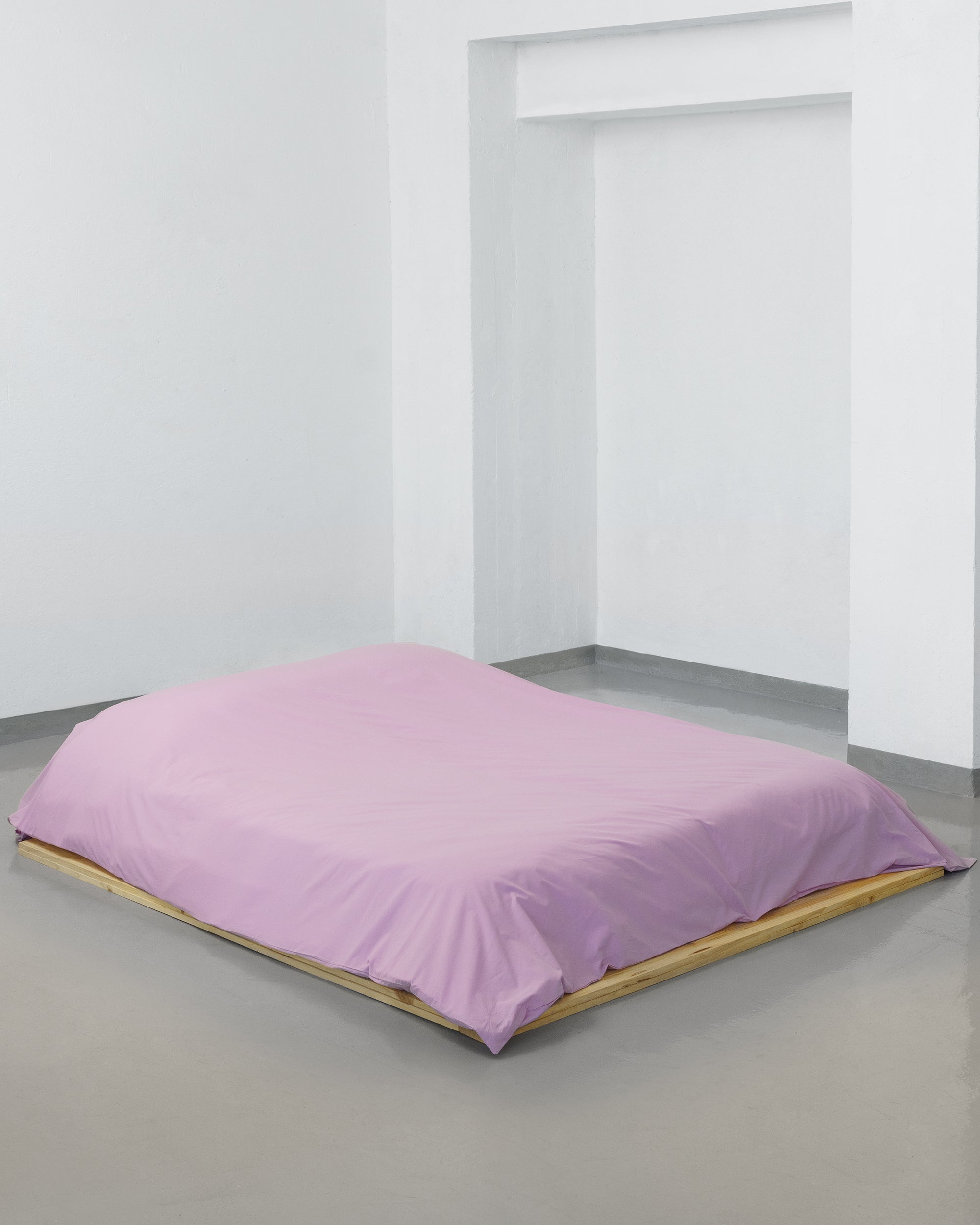 Duvet cover - 200 thread count percale (Rose)