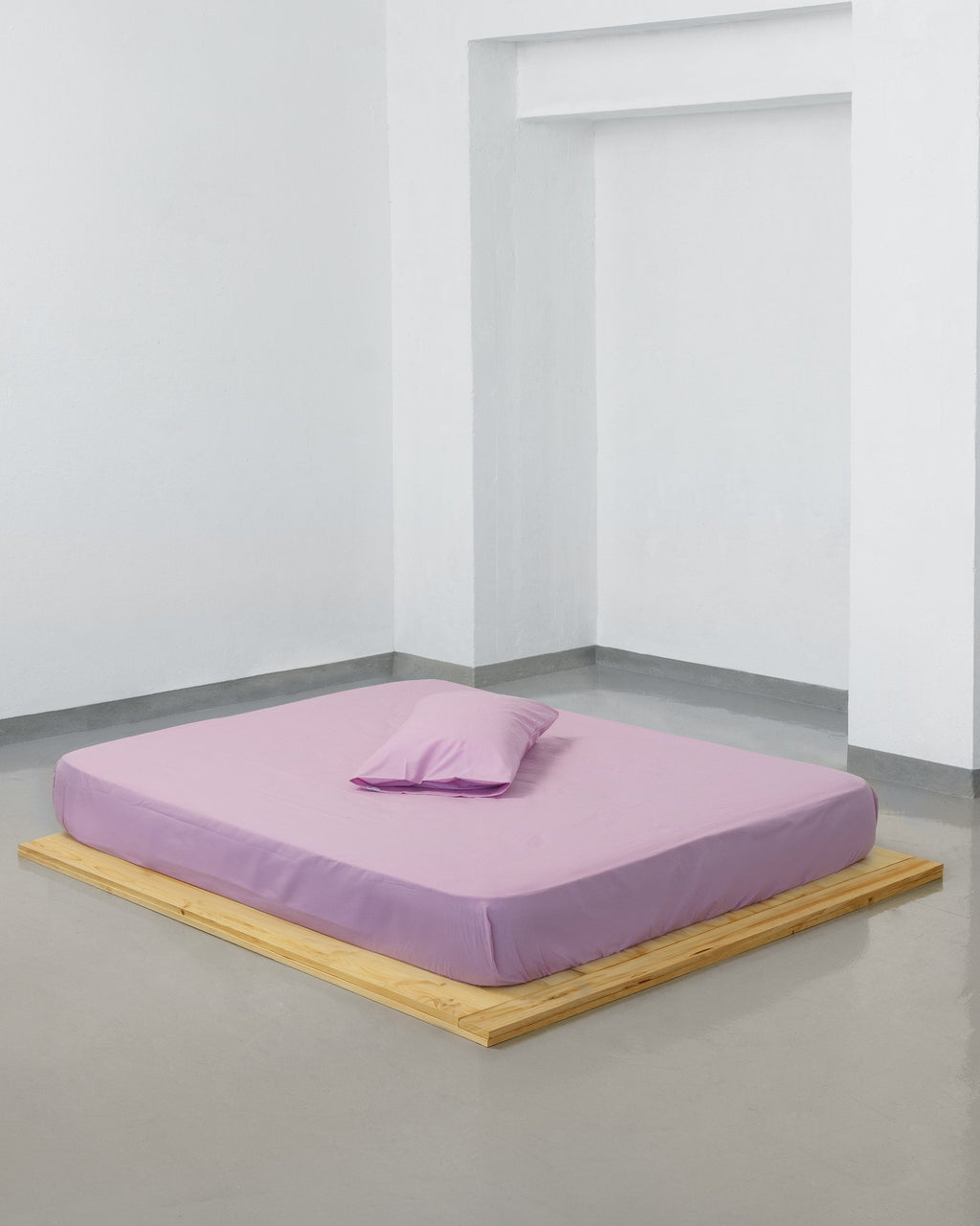 Pillowcase - 200 threads percale (Rose)