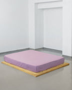 Fitted sheet - 200 threads percale (Rose)