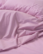 Duvet cover - 200 threads percale (Rose)