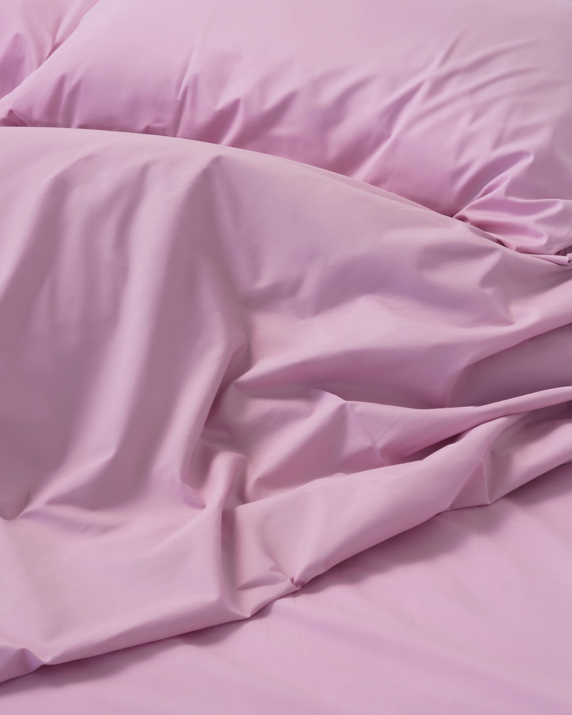 Duvet cover - 200 thread count percale (Rose)