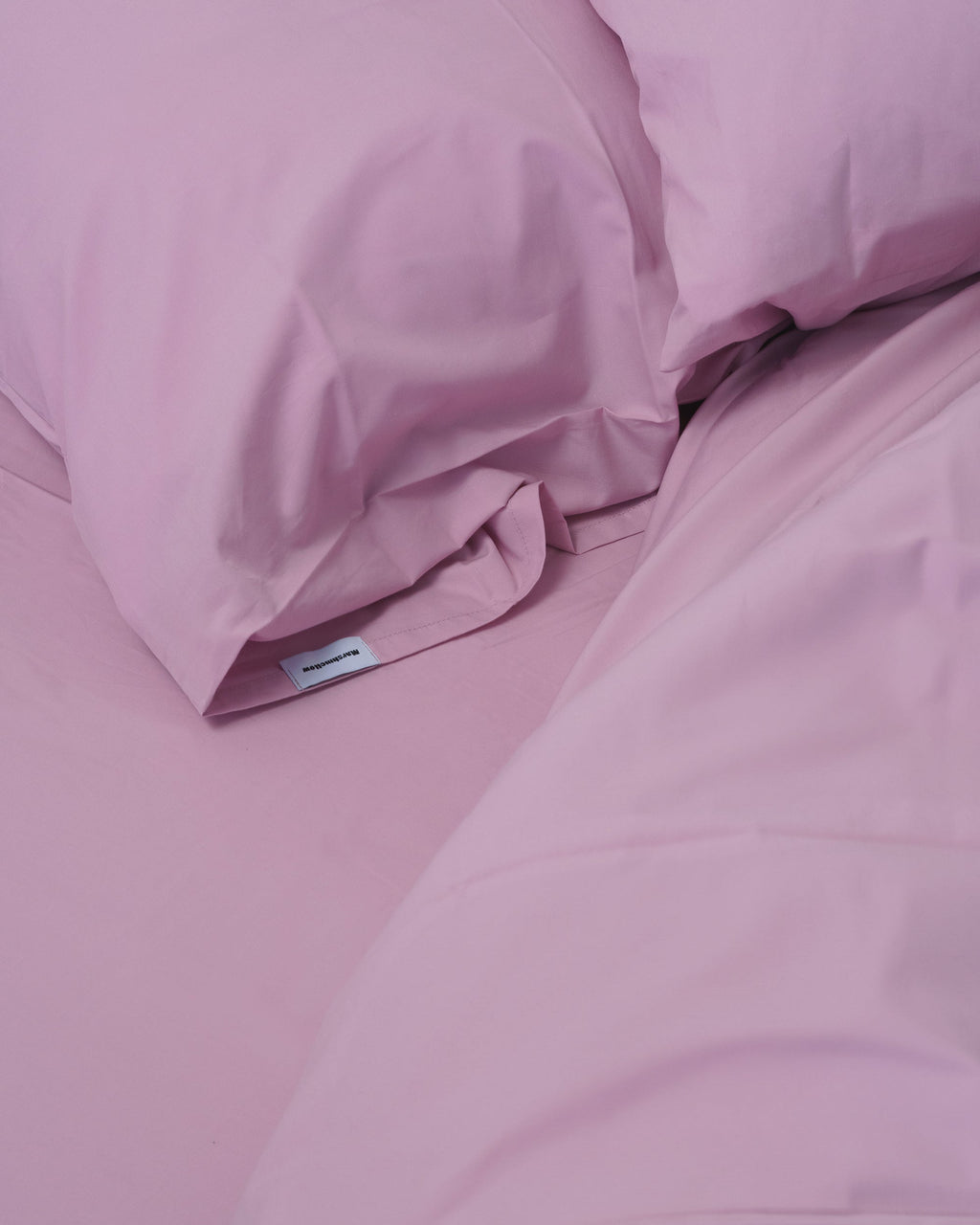 Pillowcase - 200 threads percale (Rose)