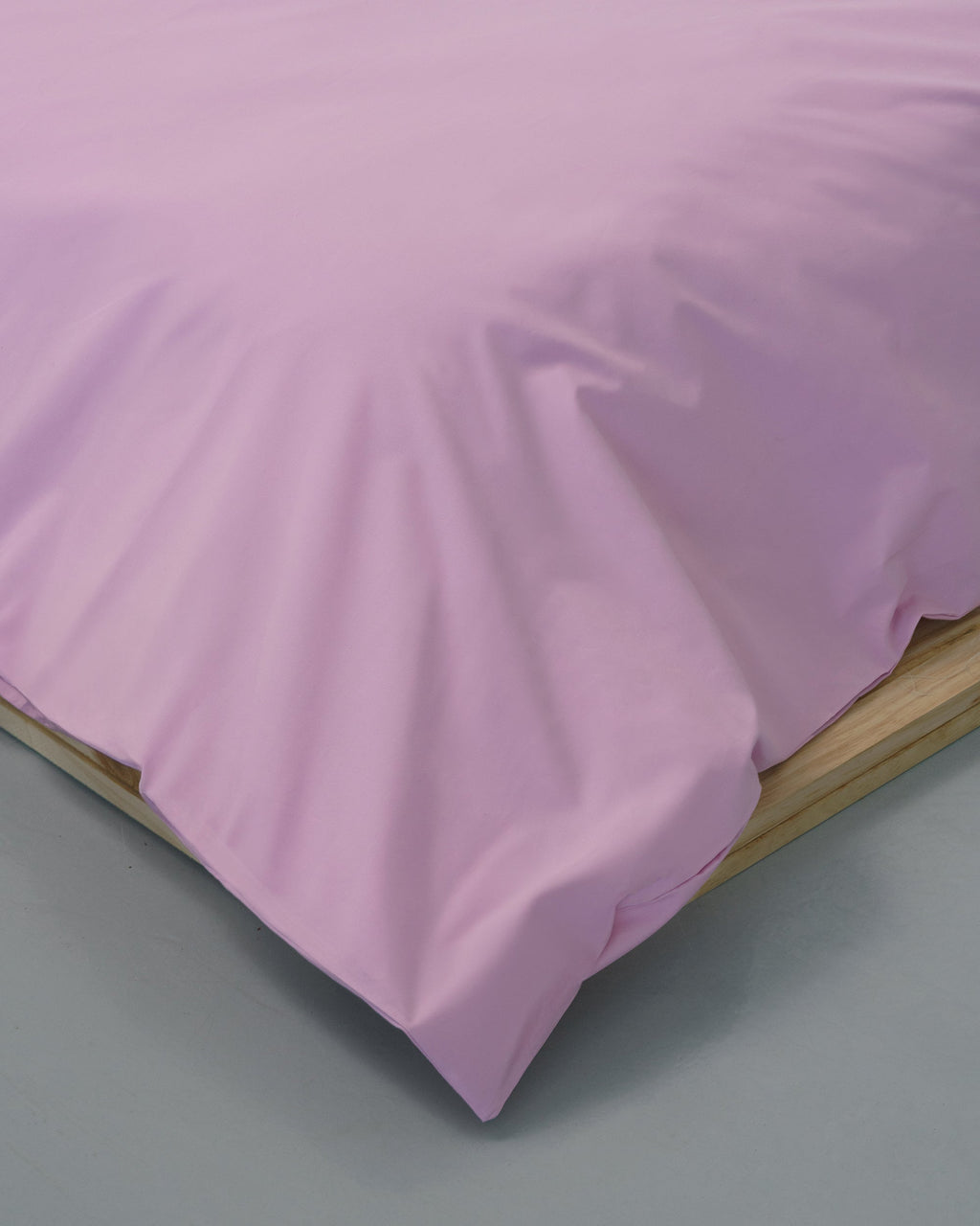 Duvet cover - 200 threads percale (Rose)
