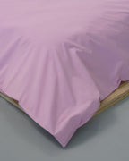 Duvet cover - 200 threads percale (Rose)