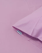 Taie d'oreiller - Percale 200 fils (Rose)
