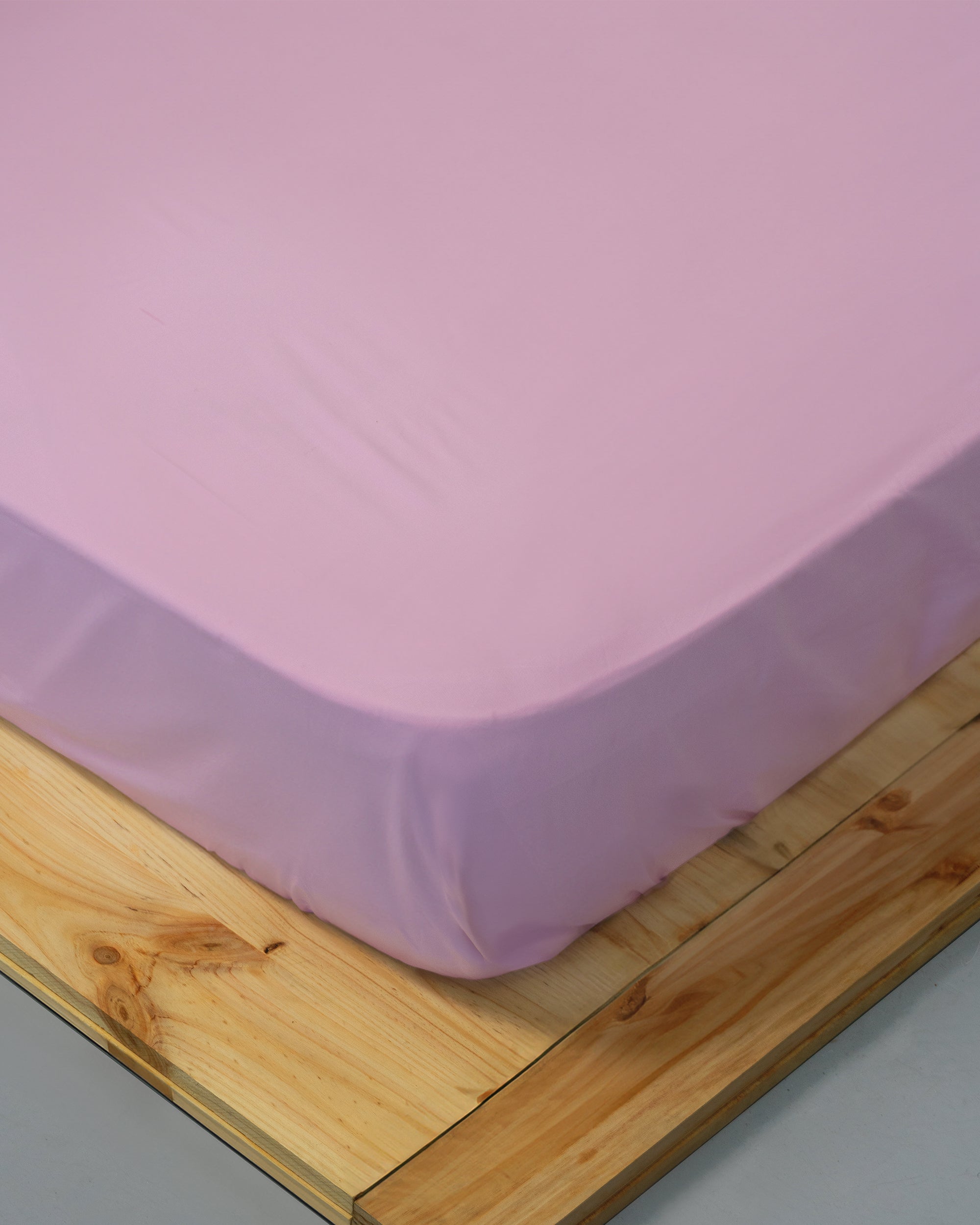 Fitted sheet - 200 thread count percale (Rose)
