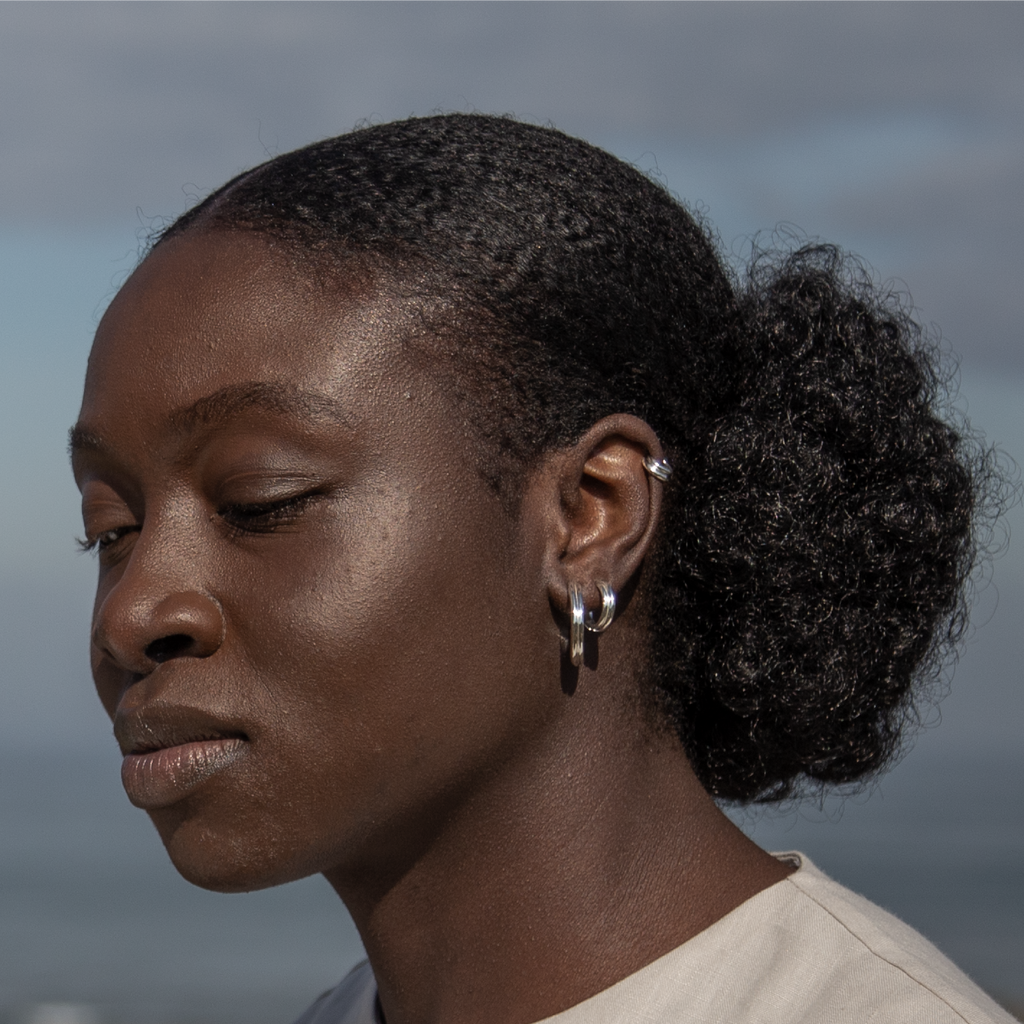 Stamp It Ear Cuff Silver