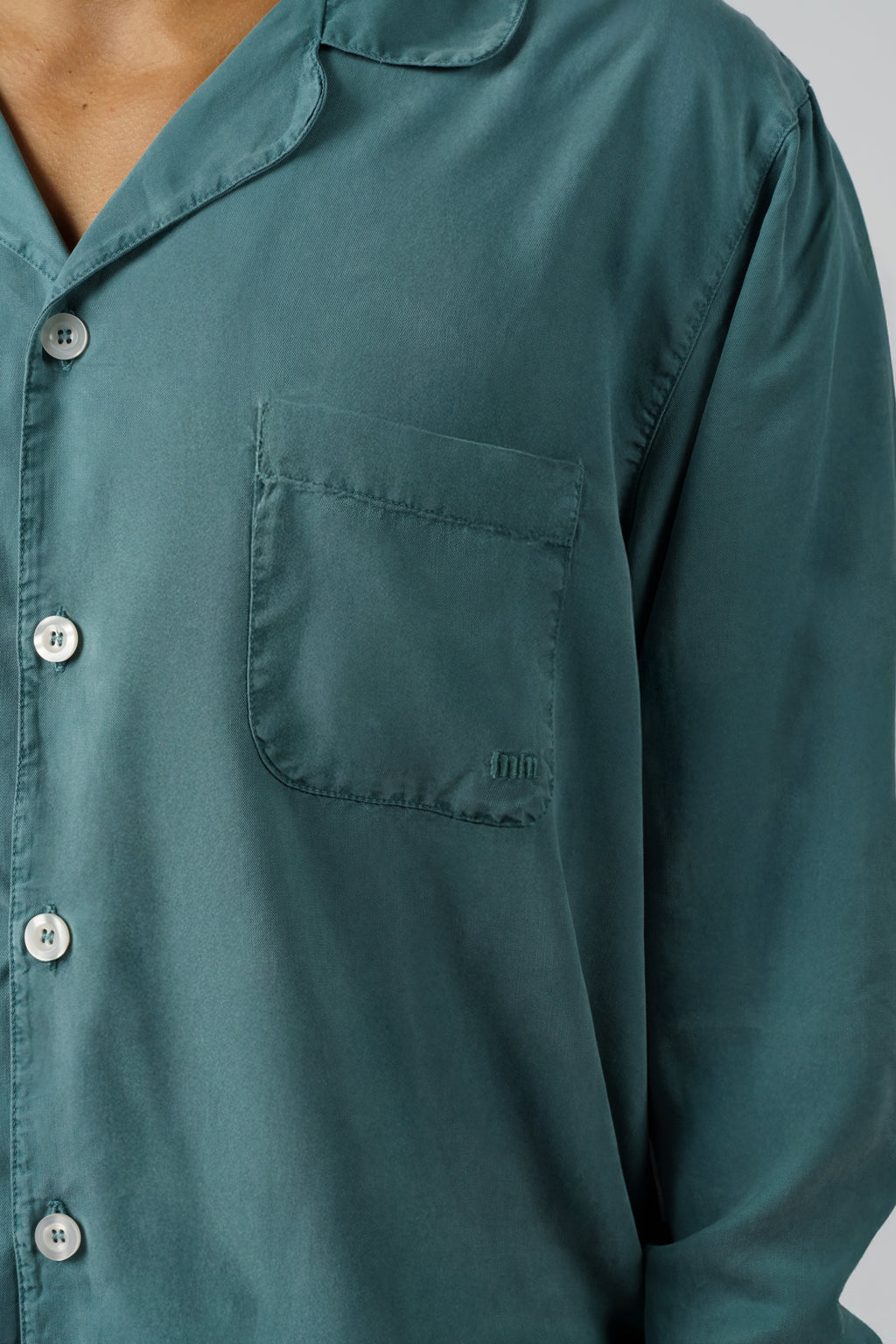 Long-sleeve shirt- Dark Green
