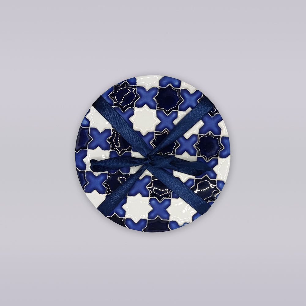 Évora Star Azulejo Coaster