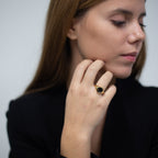 Happiness Signet Ring