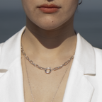 Life Link Necklace Silver