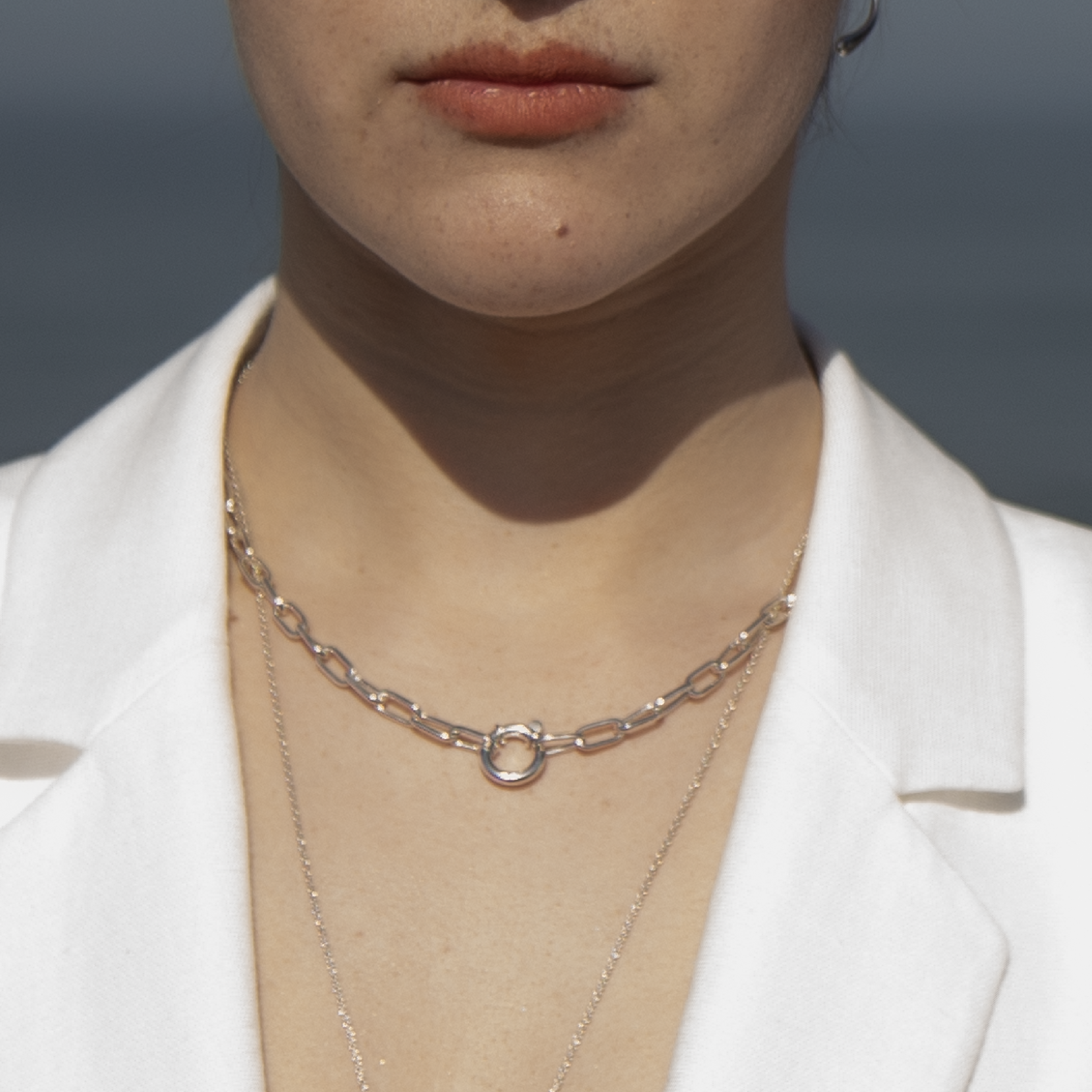 Life Link Necklace Silver