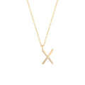 Collier initiale X