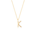 Collier avec initiale K