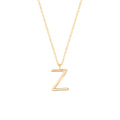Initial Z Necklace