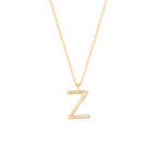 Initial Z Necklace
