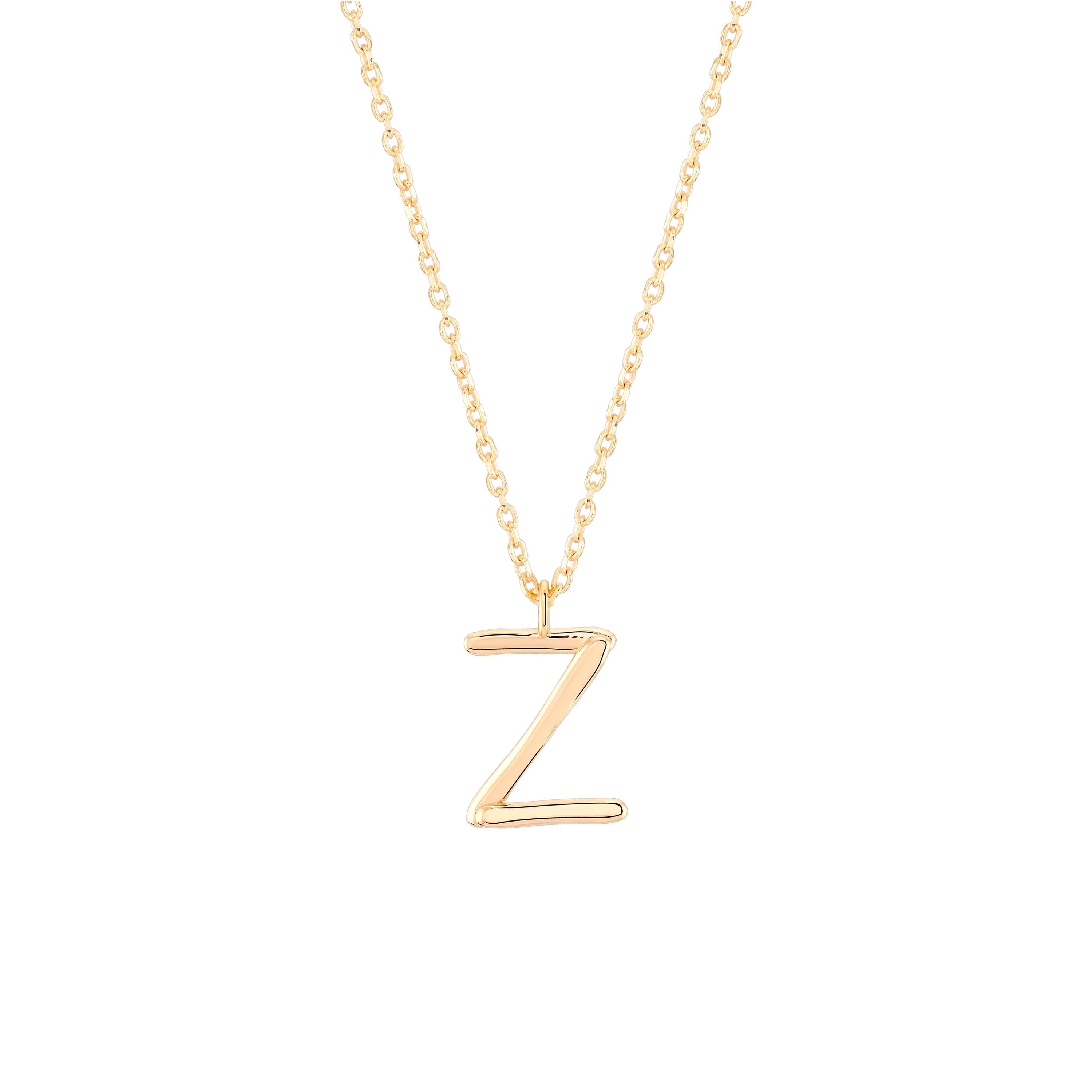Initial Z Necklace