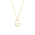 Collier avec initiale G