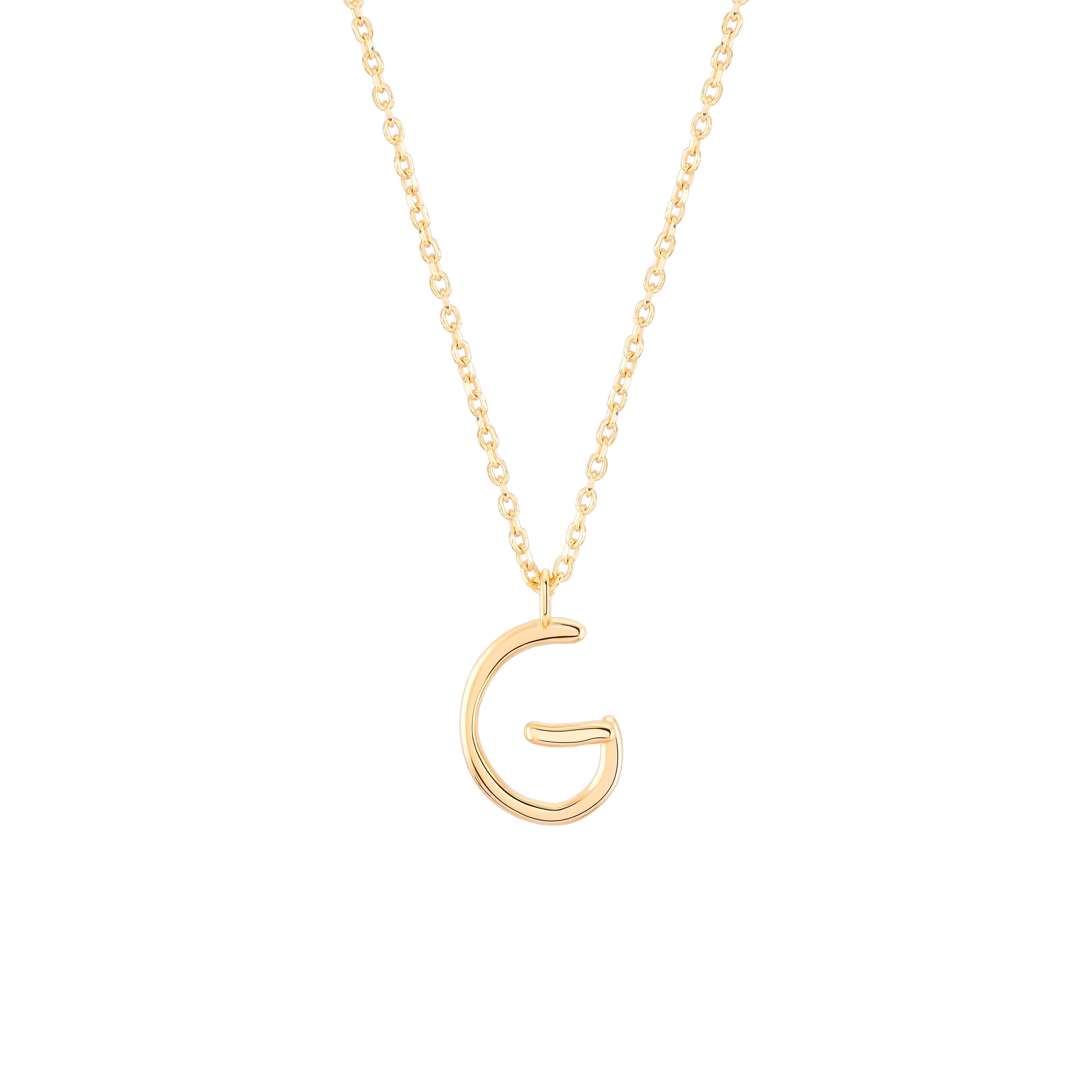 Collier avec initiale G
