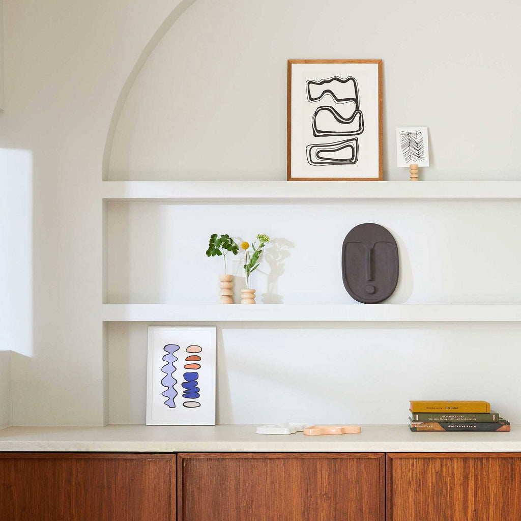 Vase Totem en bois - Moyen Nº 4