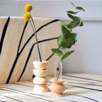 Vase Totem en bois - Moyen Nº 4