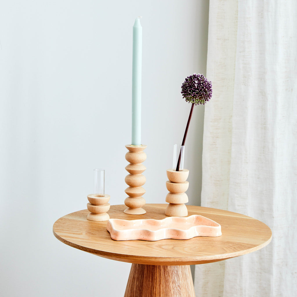 Vase Totem en bois - Moyen Nº 4