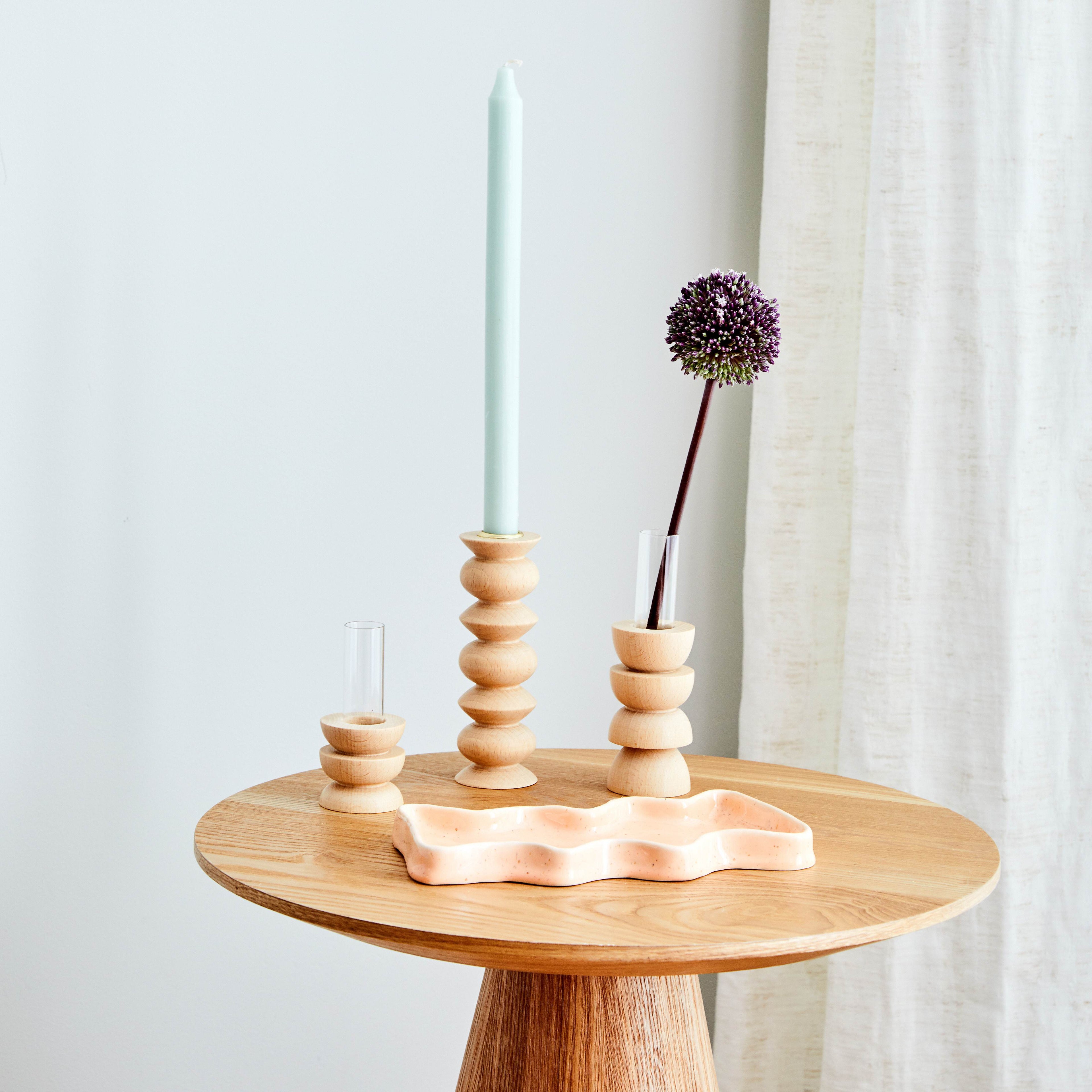Vase Totem en bois - Moyen Nº 4