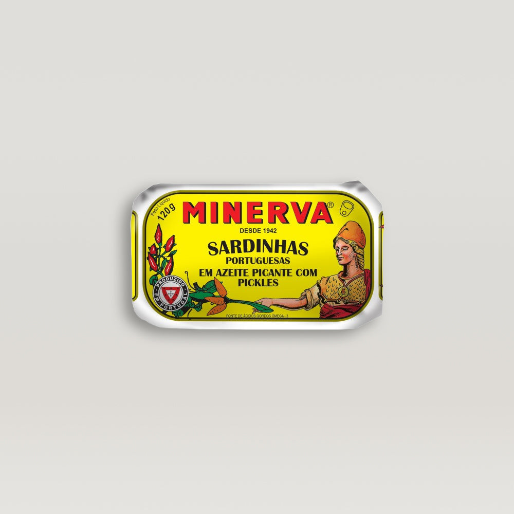 Sardines in Spiced Olive Oil with Pickles