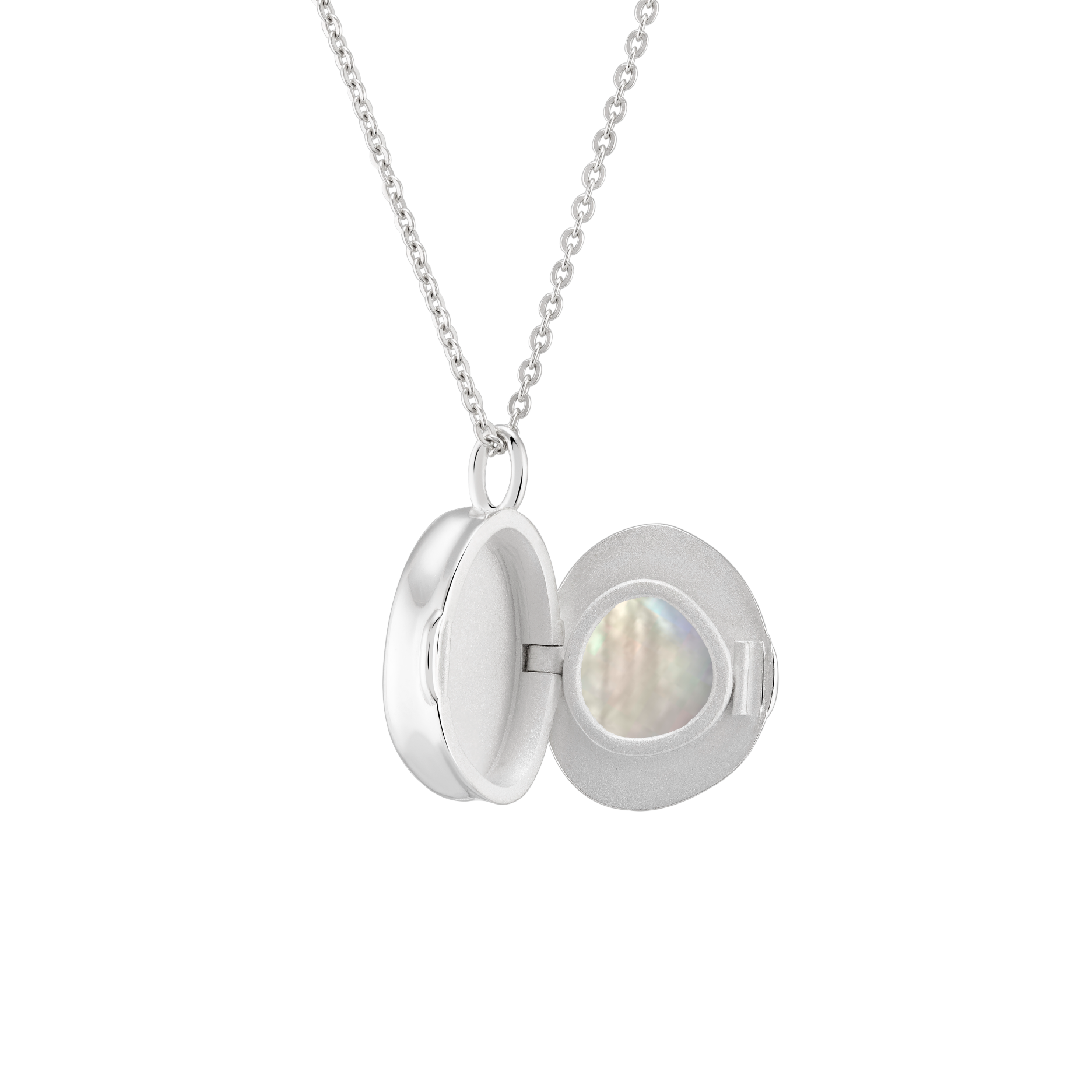 Good Vibes Locket Silver