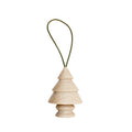Suspension de Noël en bois - Arbre n° 6