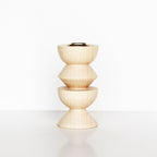 Totem Wooden Candle Holder - Medium Nº 3