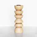 Chandelier Totem en Bois - Grand N° 4